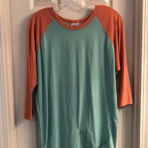 LuLaRoe Randy Baseball Tee